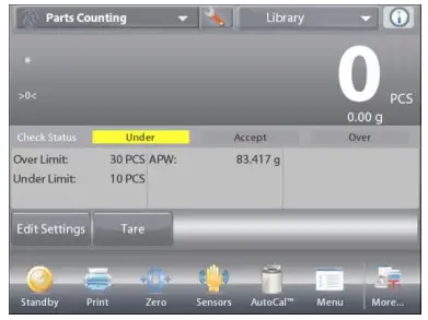 OHAUS 83021171 Explorer Semi Micro Balance - shown here 70
