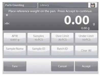 OHAUS 83021171 Explorer Semi Micro Balance - shown here 72