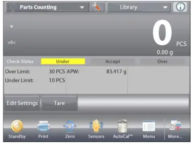 OHAUS 83021171 Explorer Semi Micro Balance - shown here 74