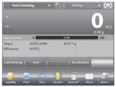 OHAUS 83021171 Explorer Semi Micro Balance - shown here 81