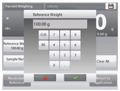 OHAUS 83021171 Explorer Semi Micro Balance - shown here 89
