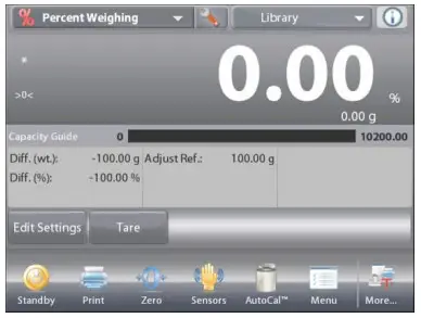 OHAUS 83021171 Explorer Semi Micro Balance - shown here 94