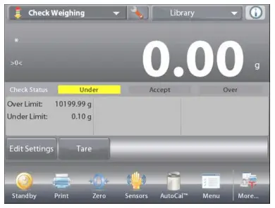 OHAUS 83021171 Explorer Semi Micro Balance - shown here 96