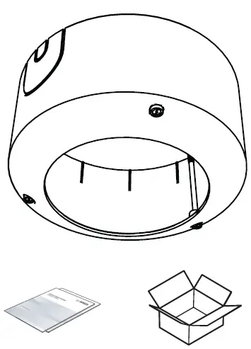 BOSCH-NDA-5070-PC-In-Ceiling-Mount-Kit-FIG-1