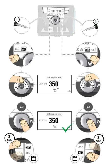 Weller WX 1 Stationary Soldering Station - Fig11