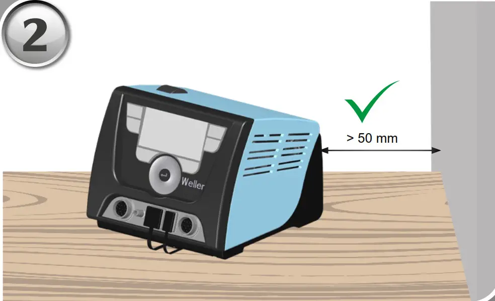 Weller WX 1 Stationary Soldering Station - Fig3