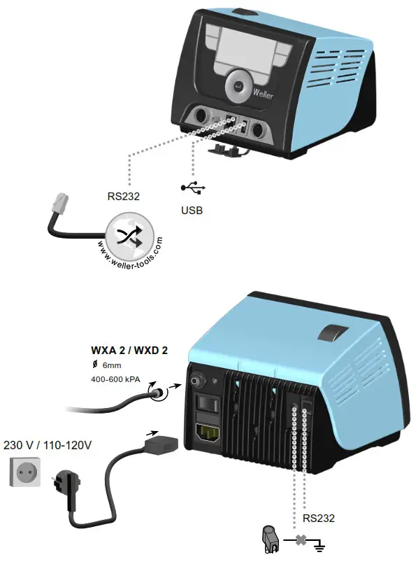 Weller WX 1 Stationary Soldering Station - Fig5