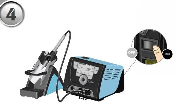 Weller WX 1 Stationary Soldering Station - Fig6