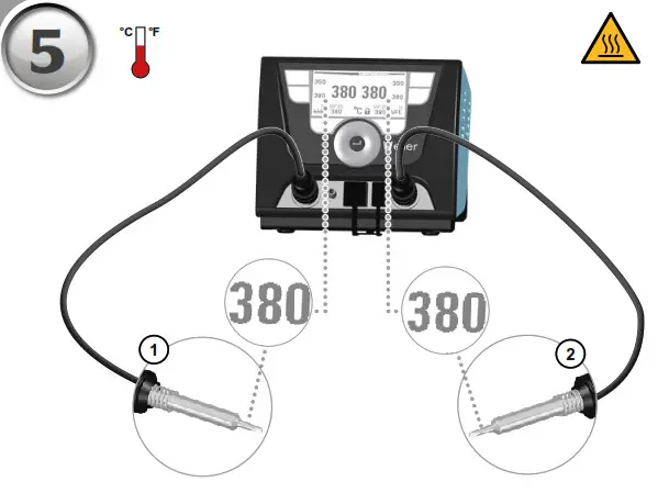 Weller WX 1 Stationary Soldering Station - Fig7