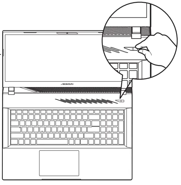 AORUS 17 XE Gaming Notebook Laptop -Power