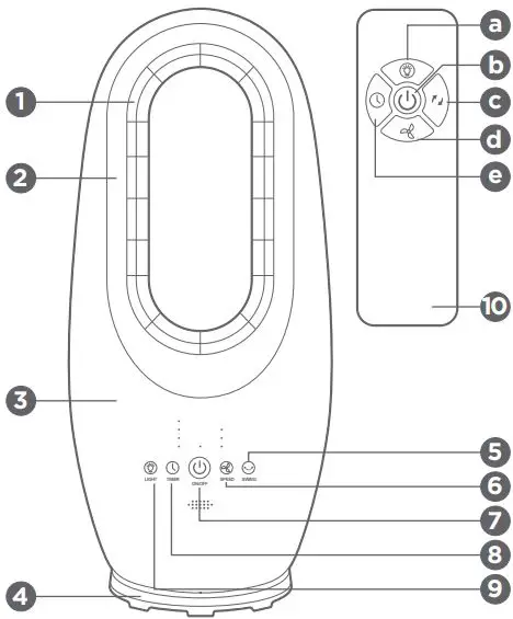 Qilive Q.6872 Column Fan-fig2