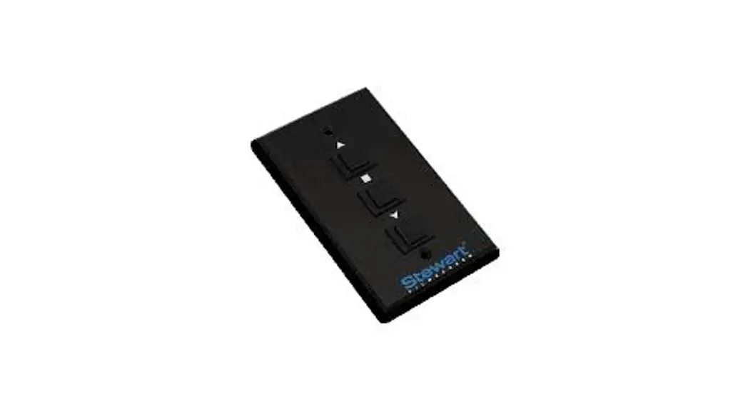 Qw-756 Stewart Filmscreen Wall Switch Control Instruction Manual Qw-756 Stewart Filmscreen Wall Switch Control Instruction Manual