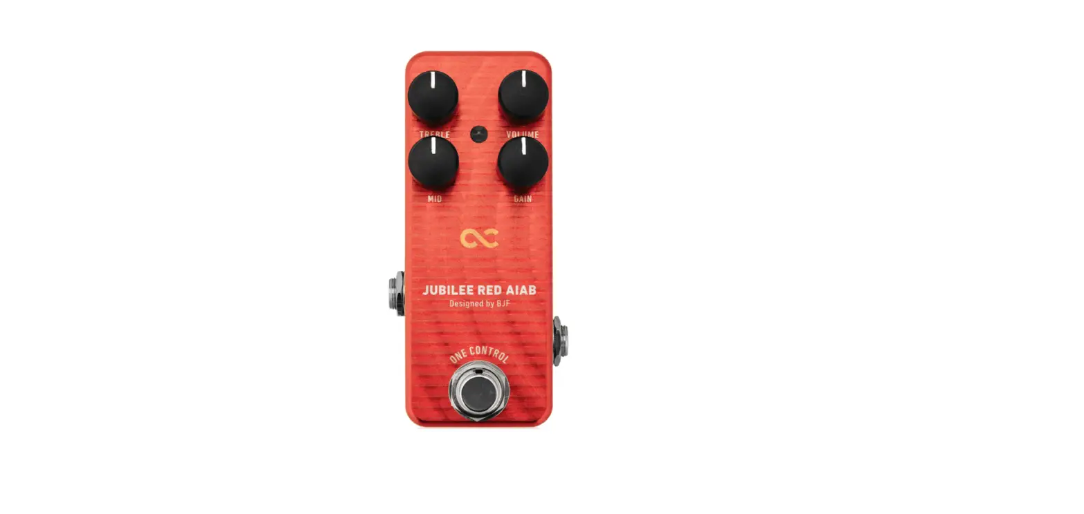 Onecontrol Oc-jraiabn Jubilee Red Aiab Amp In A Box Preamp Pedal Owner's Manual Onecontrol Oc-jraiabn Jubilee Red Aiab Amp In A Box Preamp Pedal Owner's Manual