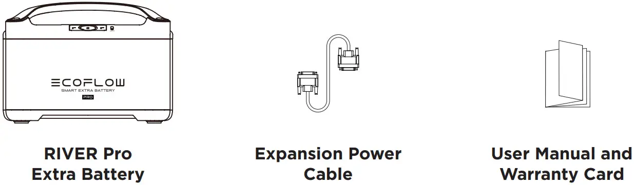 ECOFLOW EFRIVER600PRO RIVER Pro Extra Battery - BOX