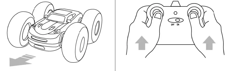 SHARPER-IMAGE-FLIP-STUNT-RALLY-Remote-Control-Car-FIG-5