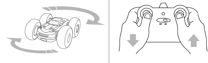 SHARPER-IMAGE-FLIP-STUNT-RALLY-Remote-Control-Car-FIG-6