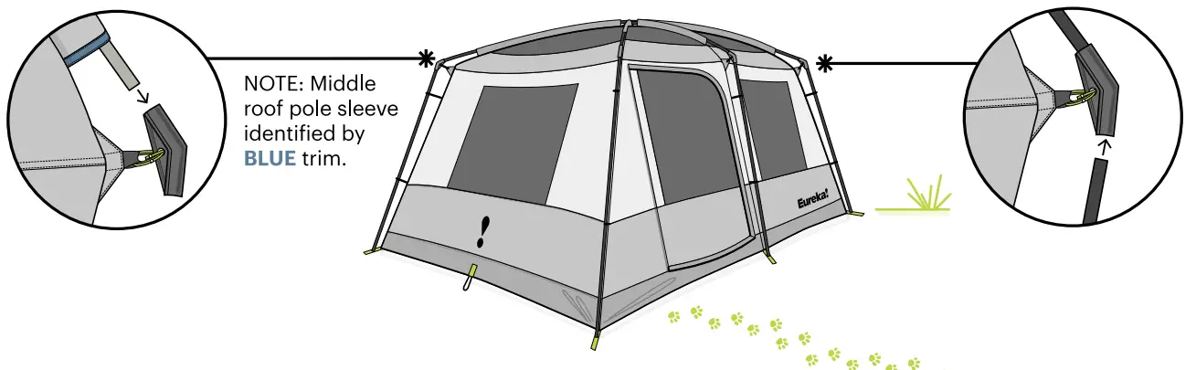 eureka copper canyon lx 12 person tent - fig1
