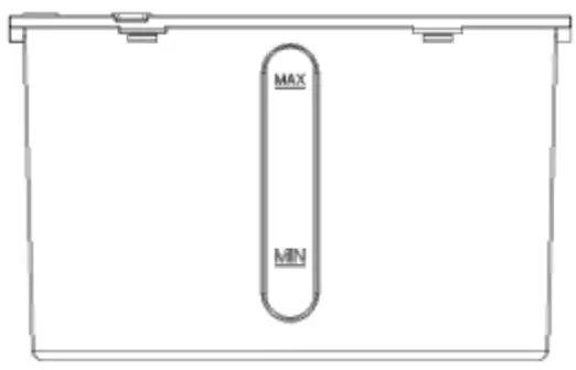 NewAir NEC1K6WH00 Portable Evaporative Cooler and Fan Owner's Manual - Water filling