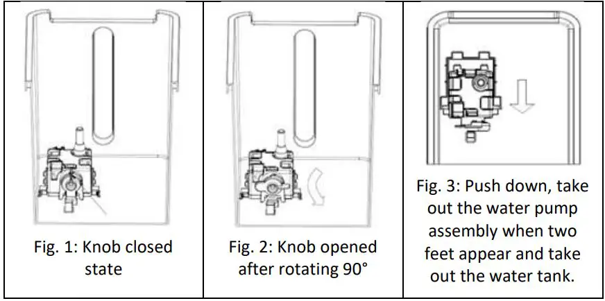 NewAir NEC1K6WH00 Portable Evaporative Cooler and Fan Owner's Manual - Water tank cleaning