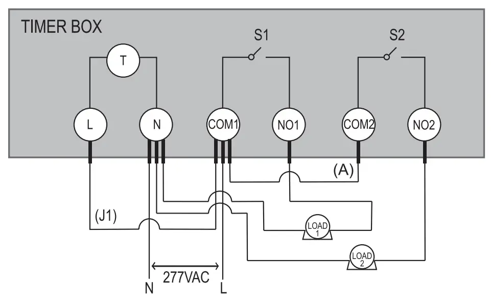 Hot Water Heater Typical Wiring Diagram