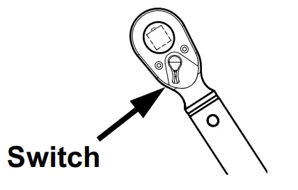 QUINN 58994, 58995 Torque Wrench - Switch