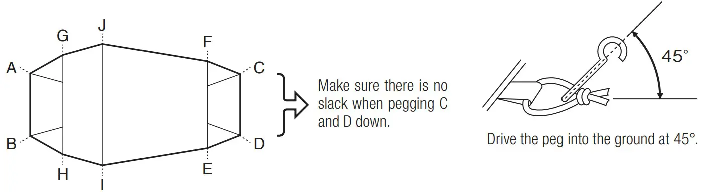 snow peak SDE 080H Vault Tent - fig 8