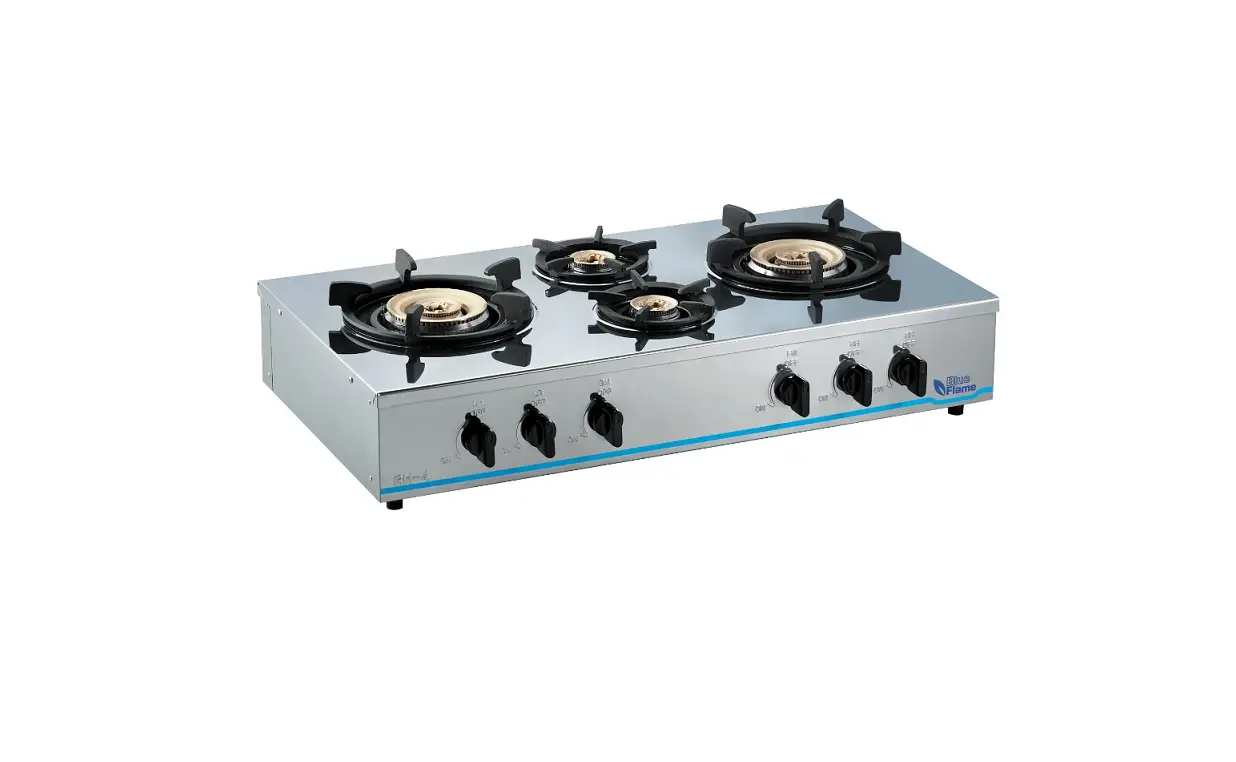 Blue Flame 3-burner Unit Town Gas Griddle Range User Manual