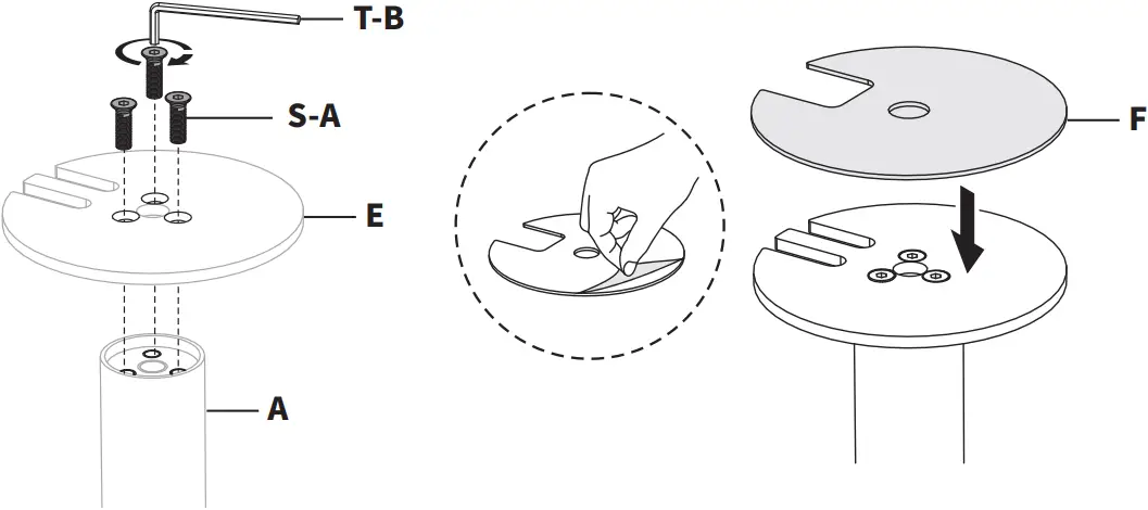 V I V O STAND-V002V - ASSEMBLY 4