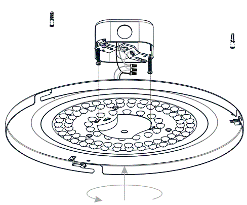 QUOIZEL-WLN1611MBKW-Weldin-LED-Flush-Mount-Ceiling-Light-fig-9