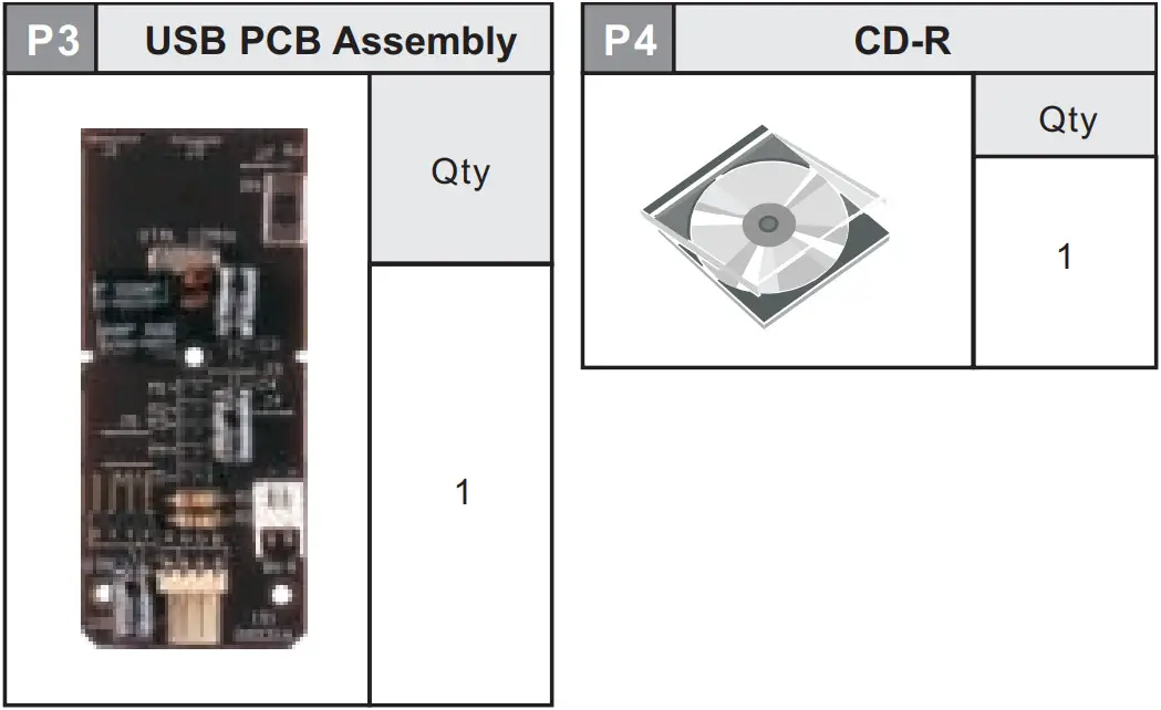 Velleman KSR10 USBN USB Interface voor Robot Arm - Parts 2