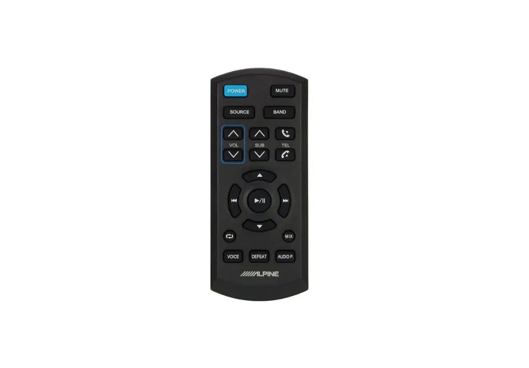 Alpine Rue-4360 Infrared Remote Control Owner's Manual