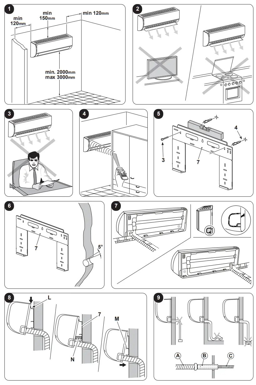OLIMPIA SPLENDID NEXYA S4 E Inverter Wall Mounted Air Conditioner - fig1