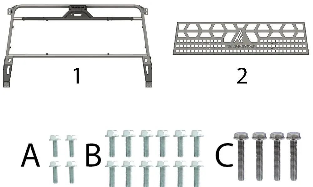 THUMPER-FAB-TF041601-Can-A--Defender-Headache-Rack-fig-1