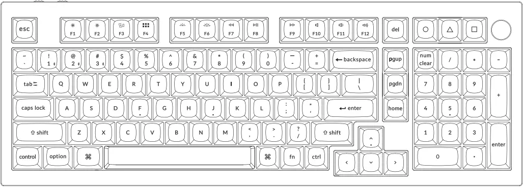 Keychron Q5 Pro Bluetooth Mechanical Keyboard - a1