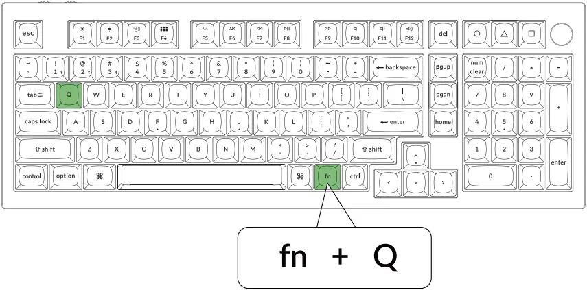 Keychron Q5 Pro Bluetooth Mechanical Keyboard - b12