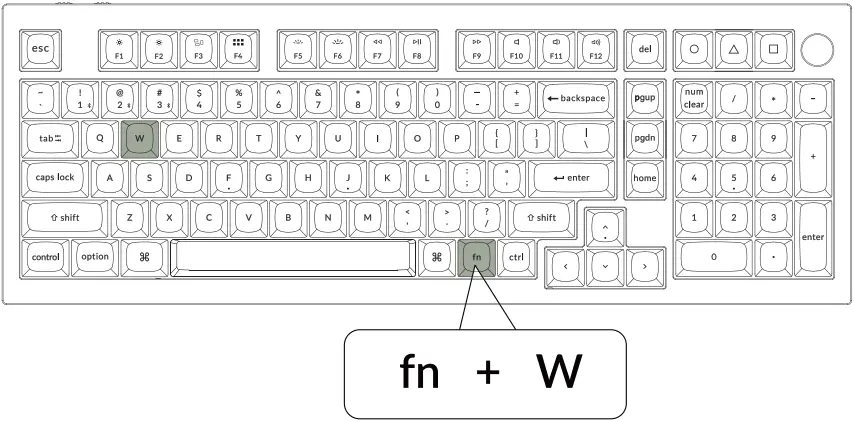 Keychron Q5 Pro Bluetooth Mechanical Keyboard - b14