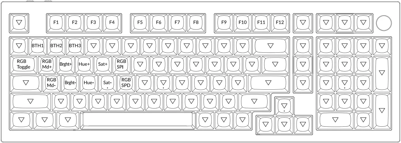Keychron Q5 Pro Bluetooth Mechanical Keyboard - c5