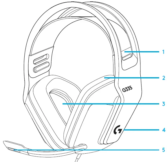 Logitech -G335 -Wired -Gaming -Headset- 05