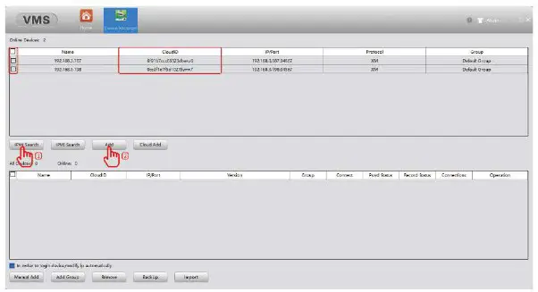 LANDUN VISION WX23.2 Dual Lens Security Camera - VMS PC Client Access 2