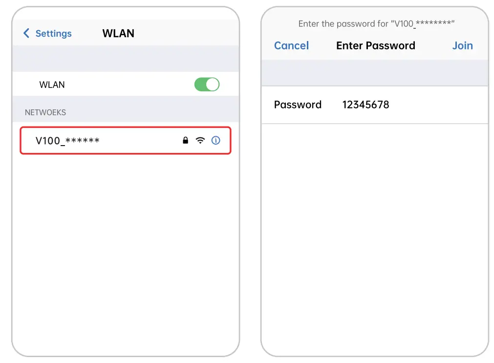 Operation Guide Via The App