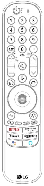 LG MR22GA Magic Remote -