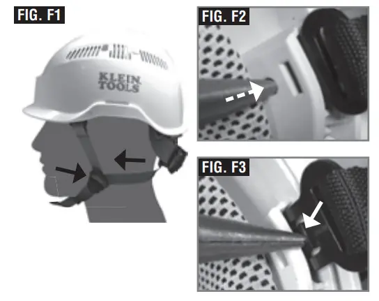 KLEIN TOOLS 60565 Series Safety Helmet - parts 5