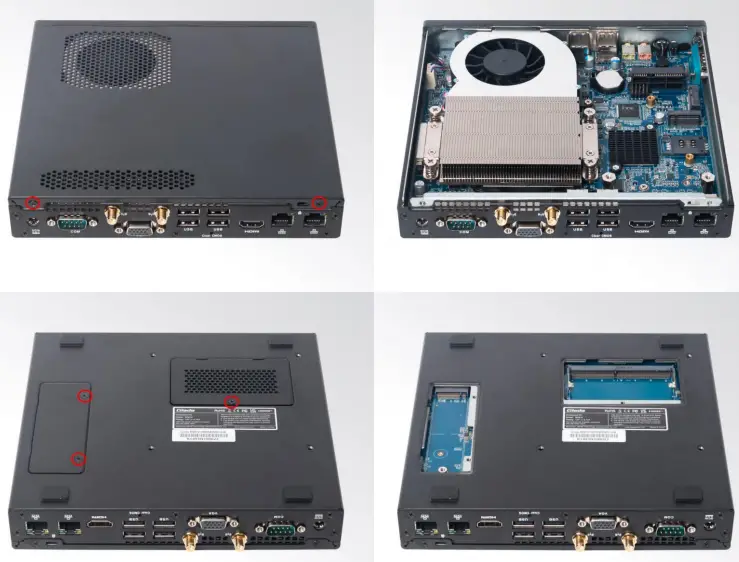 Giada BQ612 Alder Lake Rich Client for Edge Computing - Installation Steps