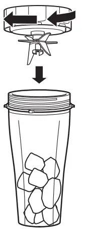 NINJA CB350EU Power Nutri Blender 3 In 1 - NUTRI CUP 2