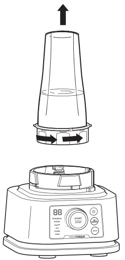 NINJA CB350EU Power Nutri Blender 3 In 1 - NUTRI CUP 5