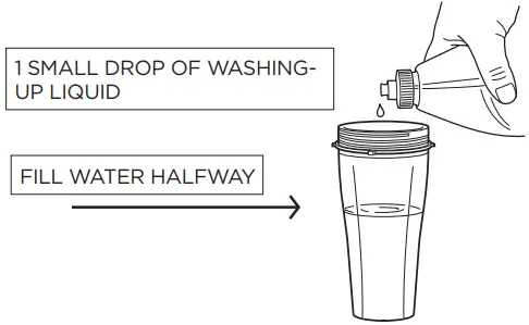 NINJA CB350EU Power Nutri Blender 3 In 1 - Power Nutri Cup