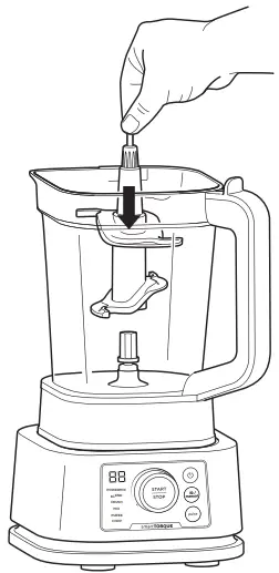 NINJA CB350EU Power Nutri Blender 3 In 1 - jug clockwise