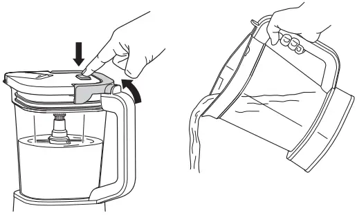 NINJA CB350EU Power Nutri Blender 3 In 1 - spout cap