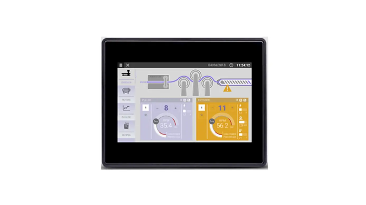 Exor Ex705 Industrial Hmi Plc 5 Inch Display Installation Guide