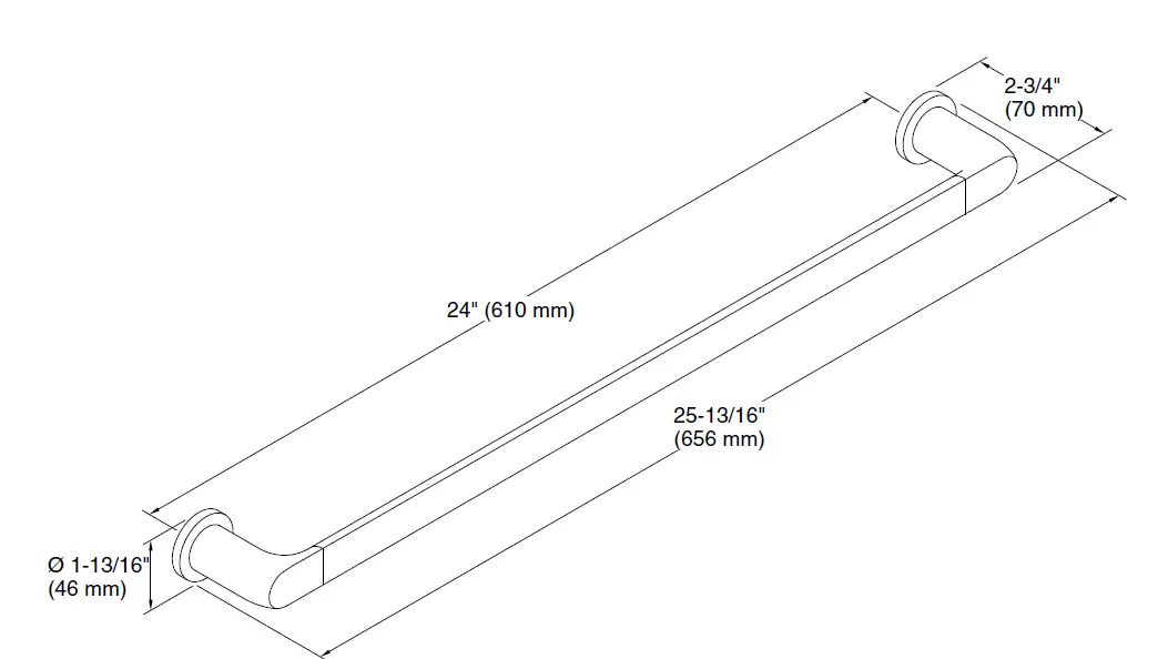 Kohler-K-97495-Avid-24-Inch-Wall-Mounted-Single-Towel-Bar-1